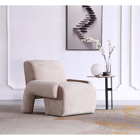 Manhattan Comfort Verandah Accent Chair in Beige AC069-BE